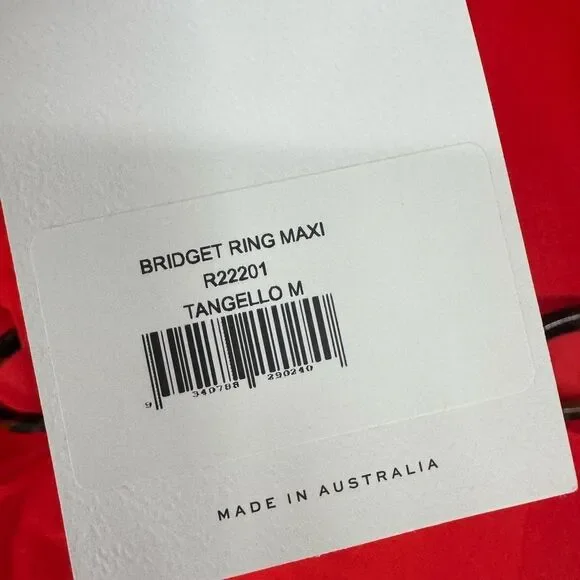 Rumer Bridget Ring Maxi Linen Dress‎ Med NWT - Picture 12 of 15